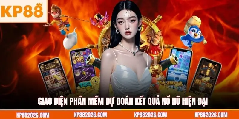 Giao diện phần mềm dự đoán kết quả nổ hũ hiện đại
